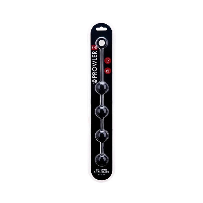 Prowler RED Silicone Anal Beads