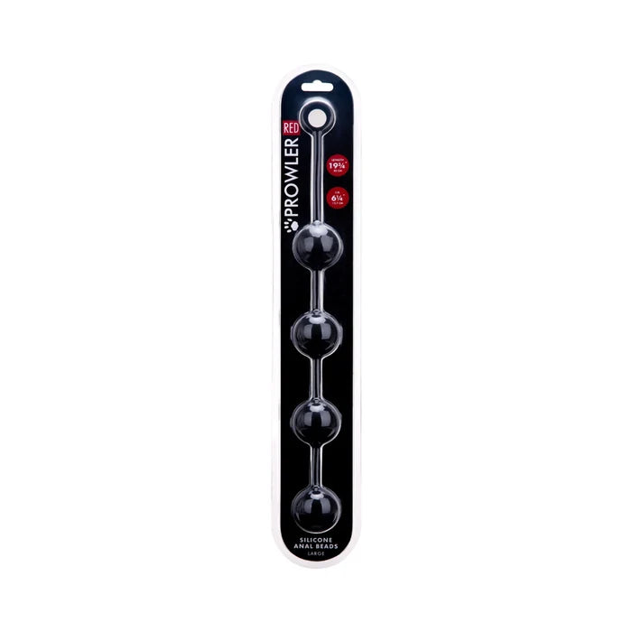 Prowler RED Silicone Anal Beads