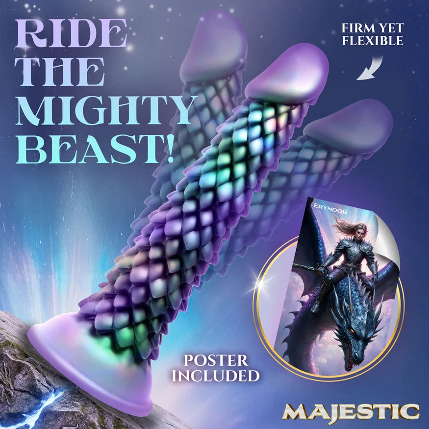 Majestic Eryndor Dragon Silicone Dildo