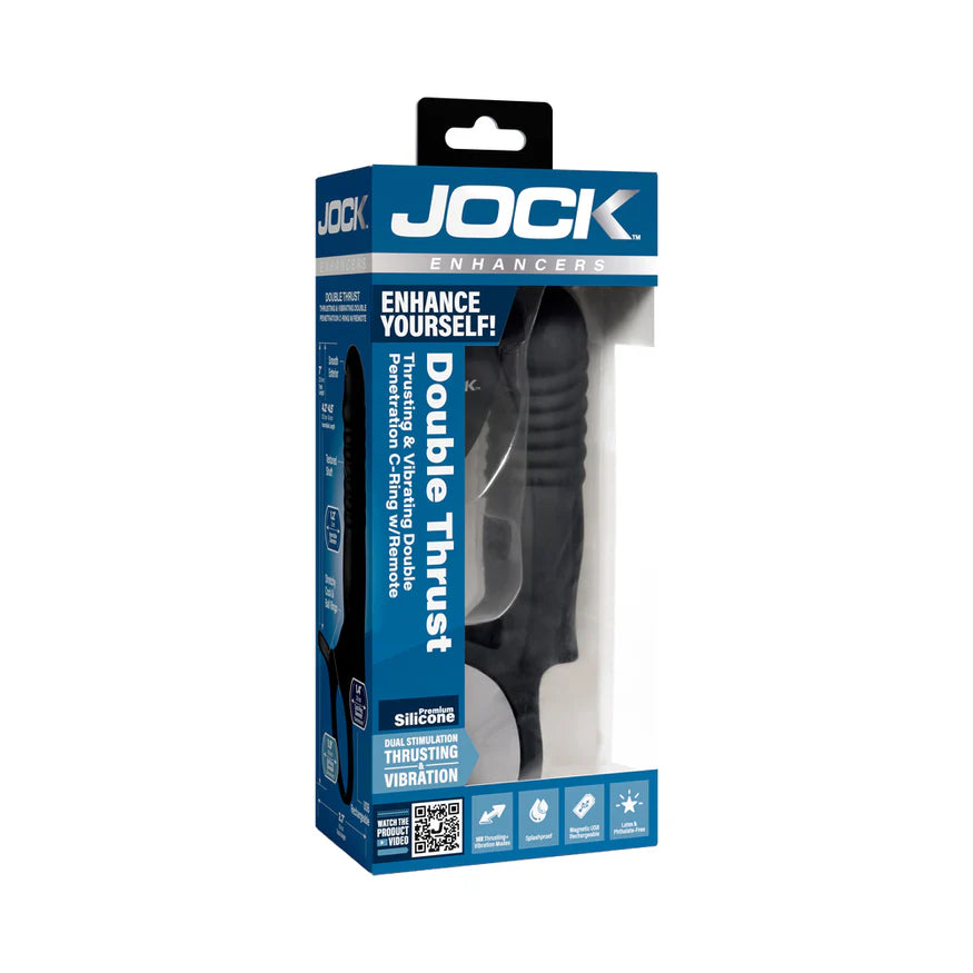 JOCK Enhancers Double Thrust Thrusting & Vibrating Double Penetration