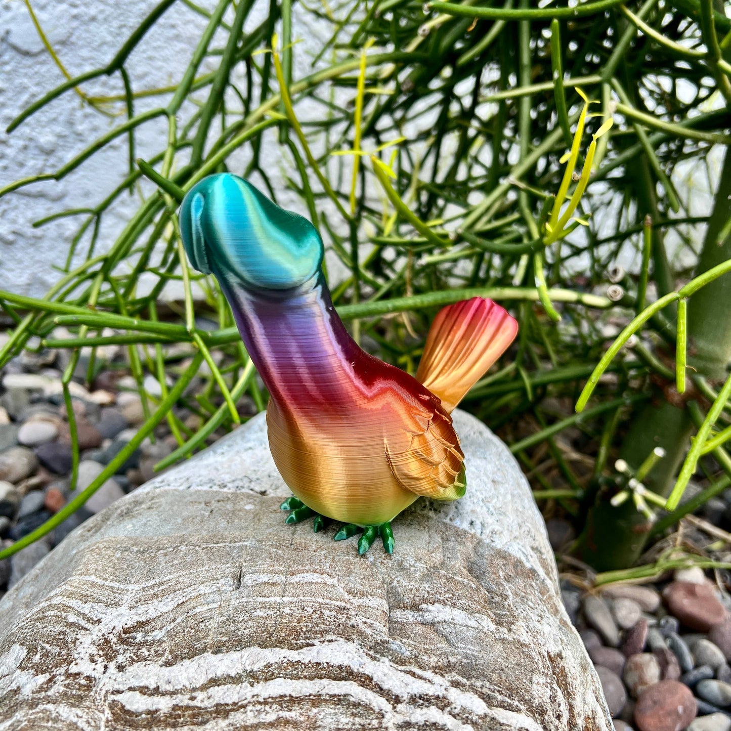 Dick Bird Pigeon Dove Penis Cock Dino-Dick Dickasaurus