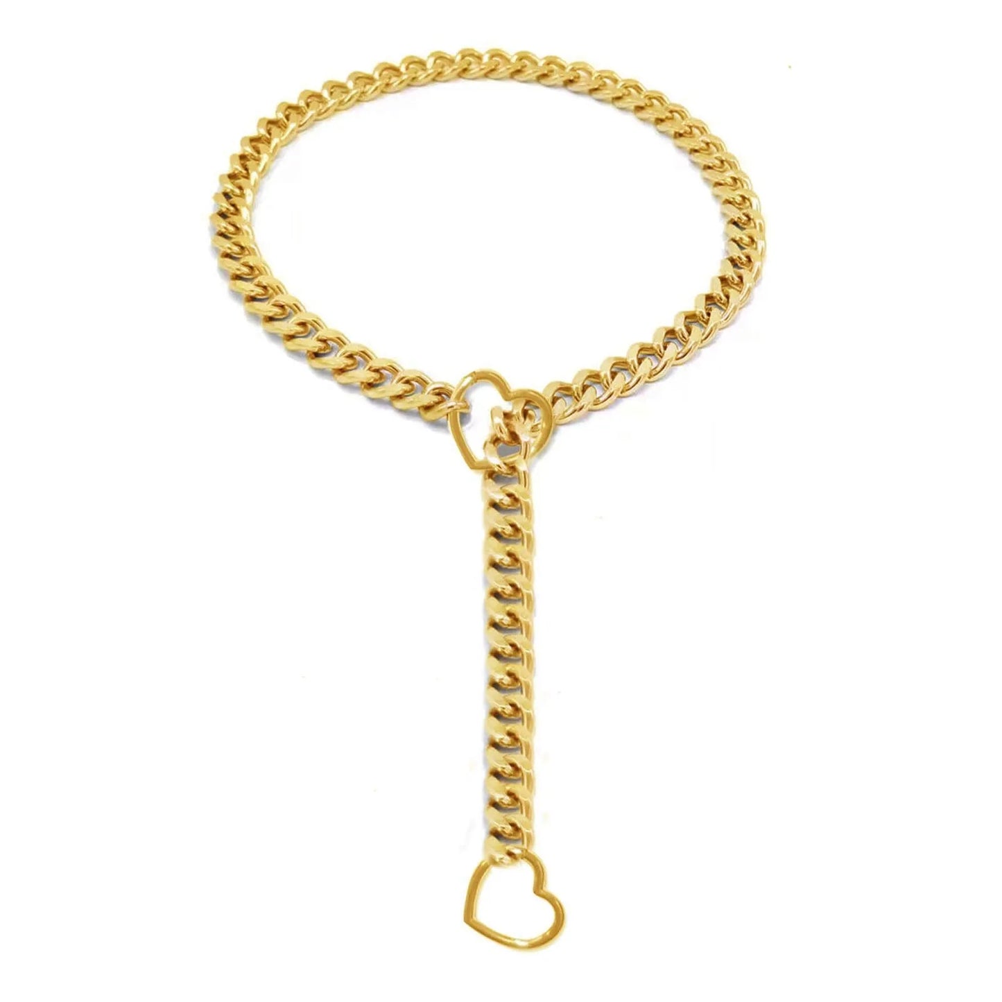 Stainless steel choker necklaces
