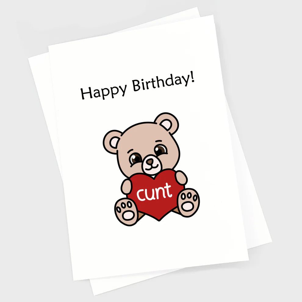 Mr Inappropriate Birthday Cards