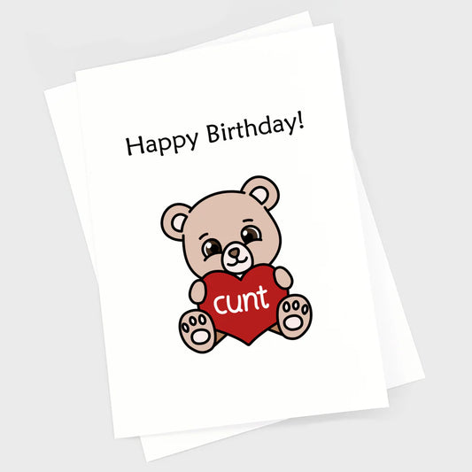 Mr Inappropriate Birthday Cards