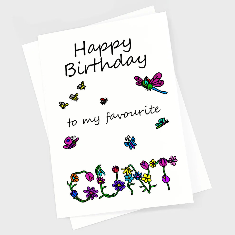 Mr Inappropriate Birthday Cards
