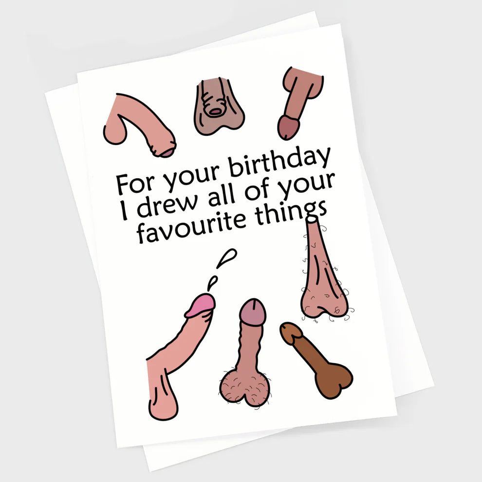 Mr Inappropriate Birthday Cards