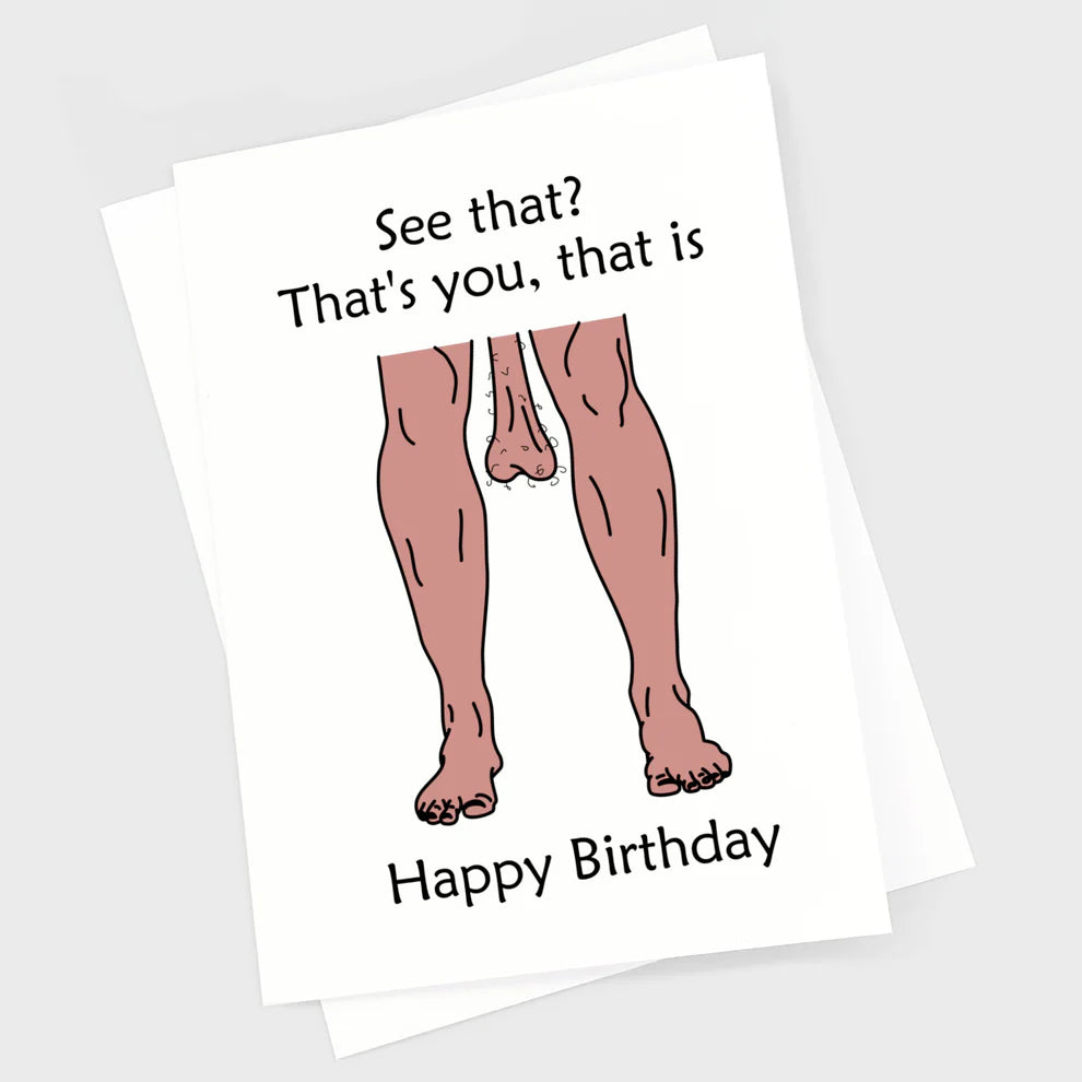 Mr Inappropriate Birthday Cards