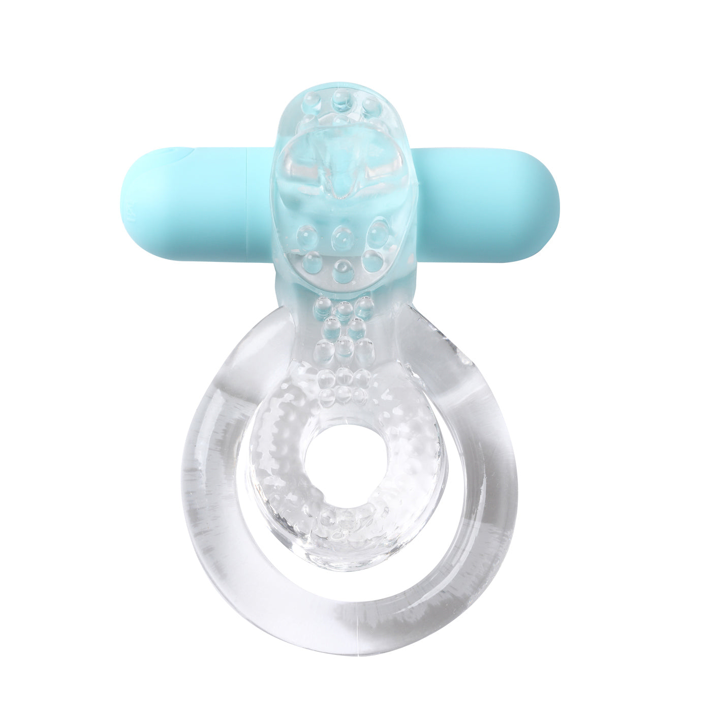 "Jayden Vibrating Erection Enhancer Ring - Clear MTMA1720-CLR"
