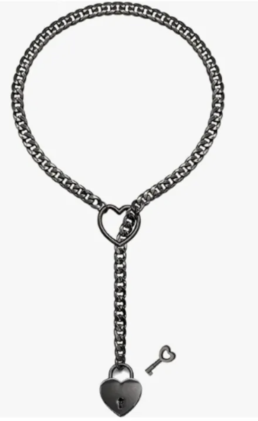 Stainless steel choker necklaces