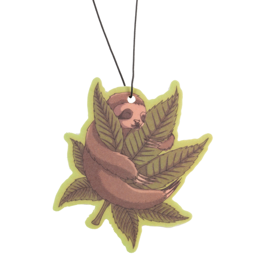 Weed Sloth Air Freshener
