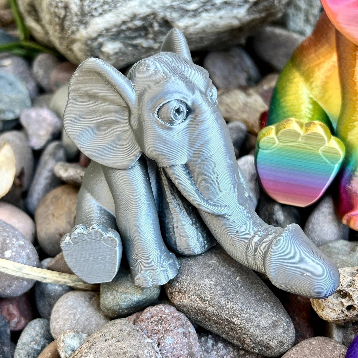 Angry Inch Dick Elephant 3D Printed Adult Dick