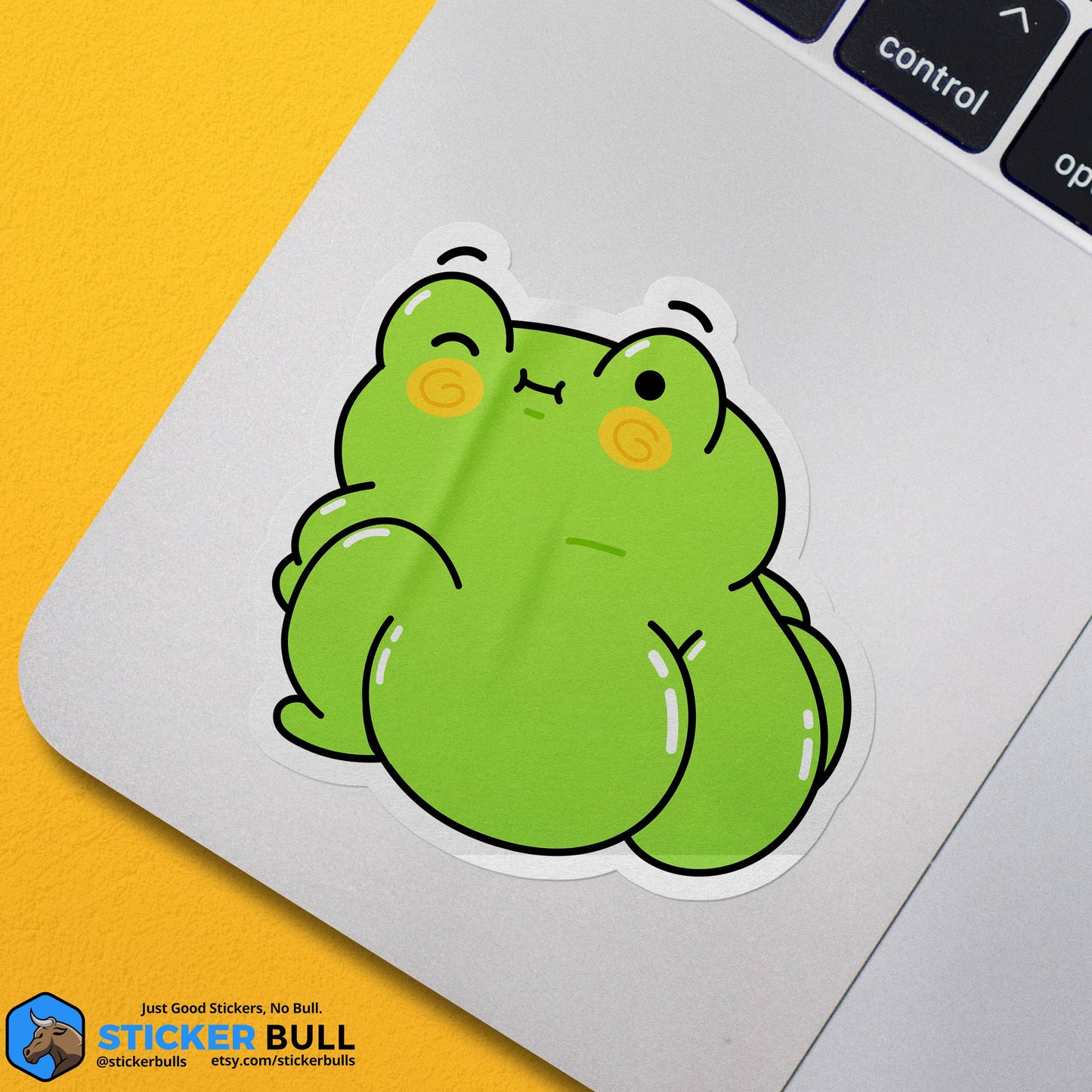 Big Booty Cute Thiccy Frog Meme Sticker