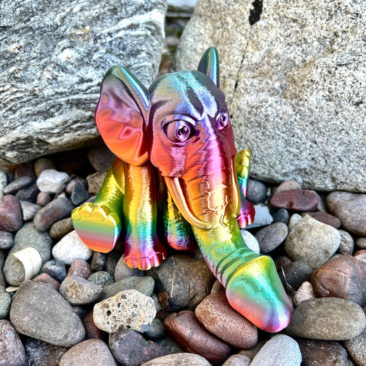 Angry Inch Dick Elephant 3D Printed Adult Dick