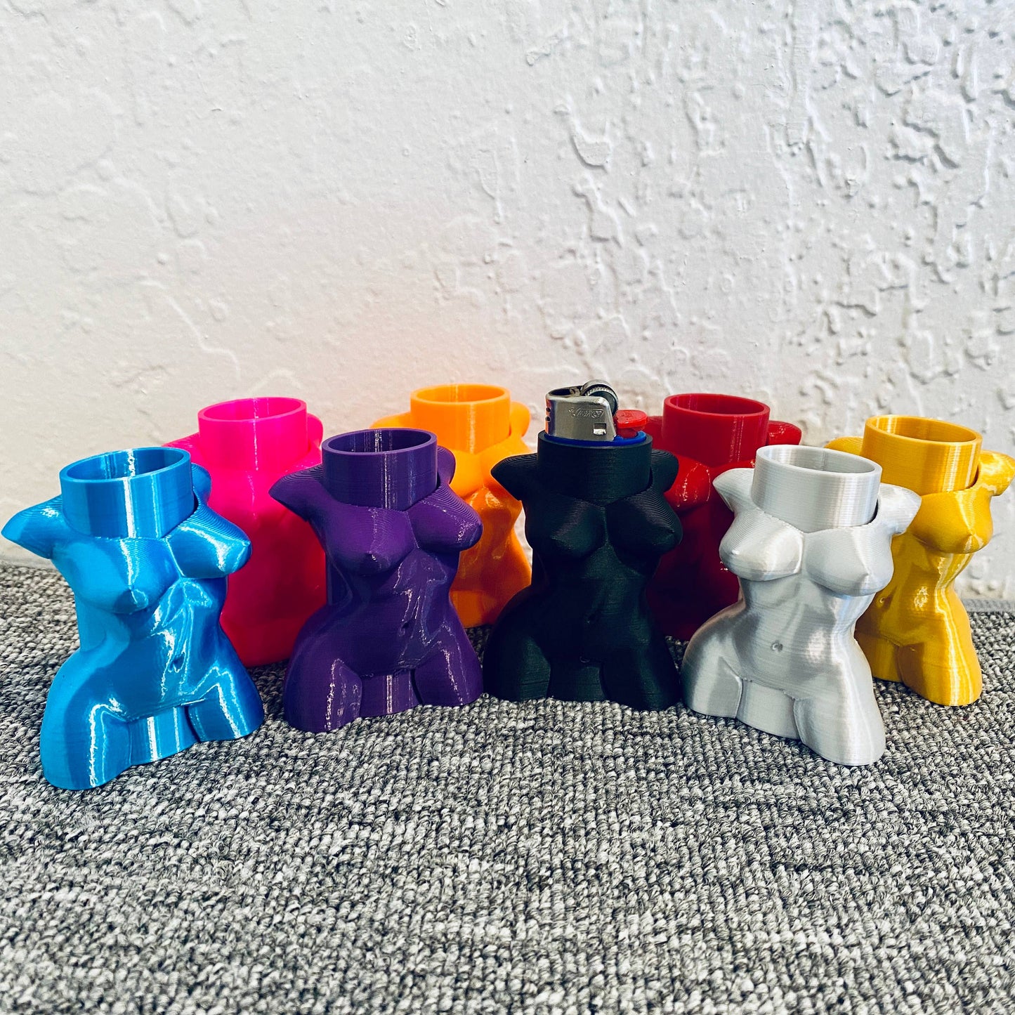 BIC Compatible Lighter Sleeve Cover 3D Printed Lighter