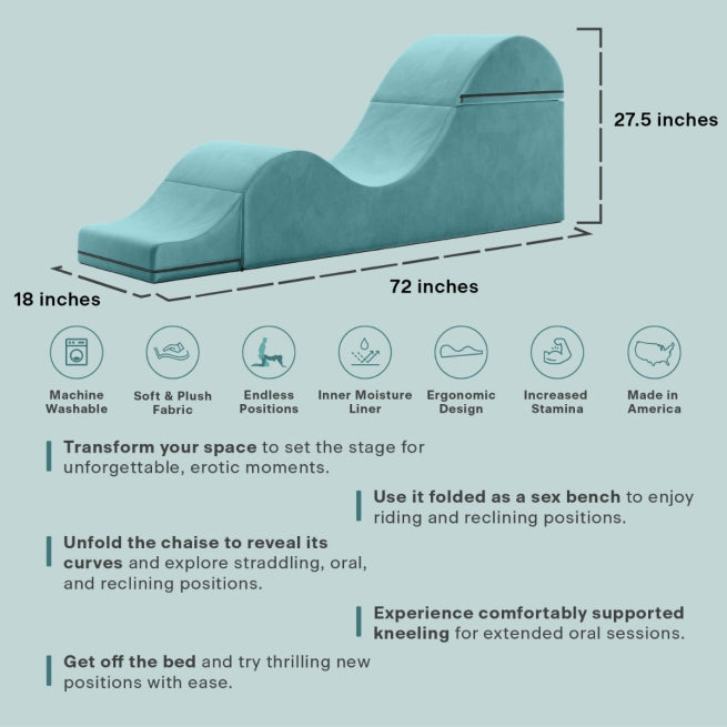 Liberator ARIA Convertible Chaise and Bench