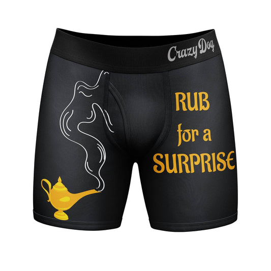 Rub For A Surprise Father's Day Graphic Briefs Underwear