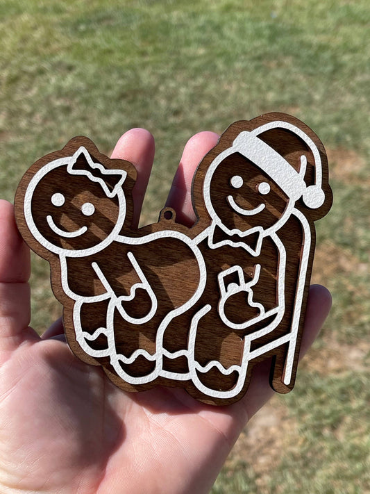 Funny Lap Dance Naughty Ornament