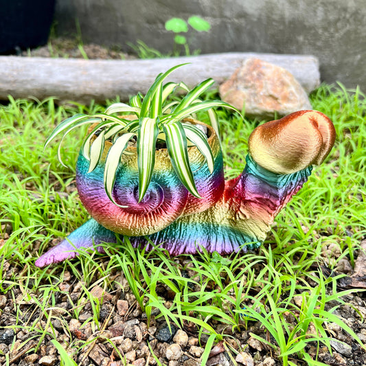 Snail Dick Planter Penis 3D Printed Tortoise Dickasaurus