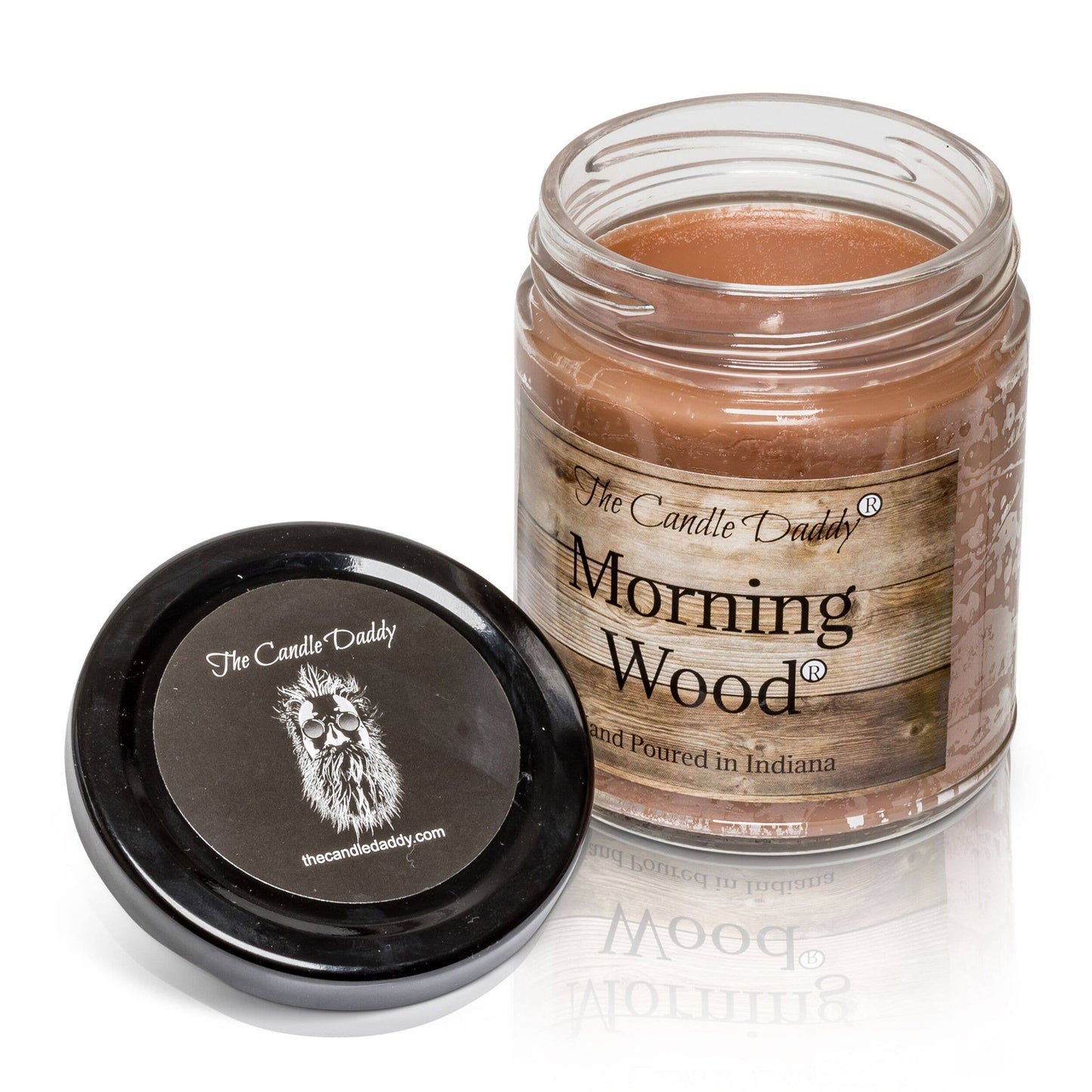 Morning Wood Candle - Heavy Wood Scent- Cedarwood Vanilla