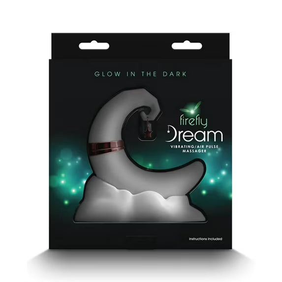 Firefly Dream Vibrating & Air Pulse Massager Glow