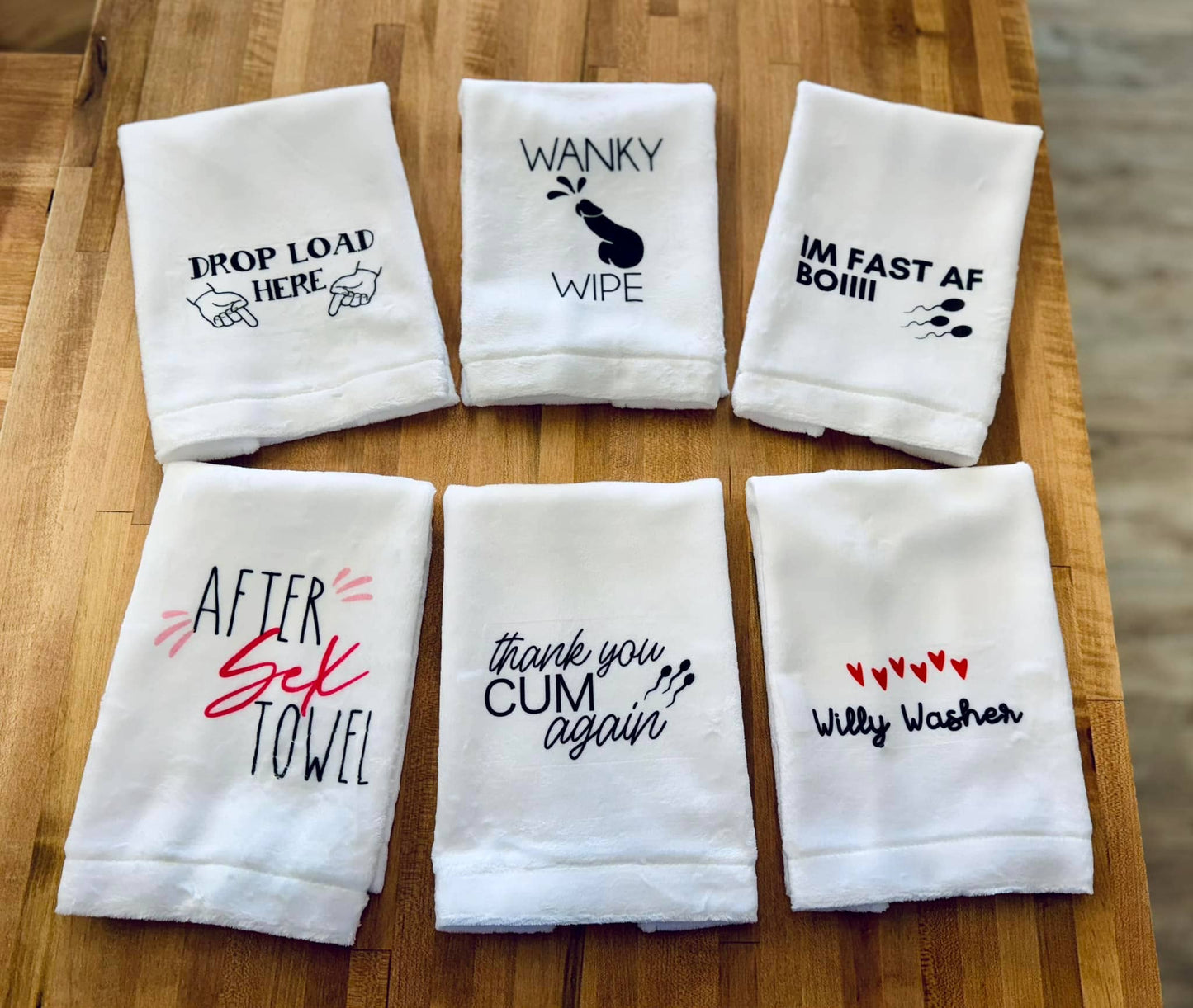 S*X TOWEL - NAUGHTY TOWEL - AFTER DARK - GAG GIFT