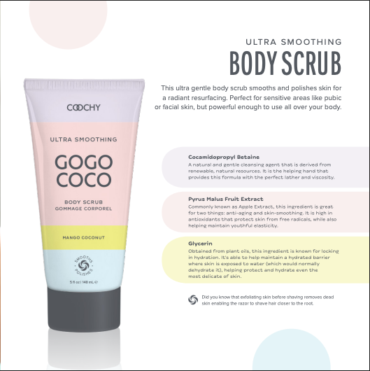 Coochy® ULTRA SMOOTHING SCRUB