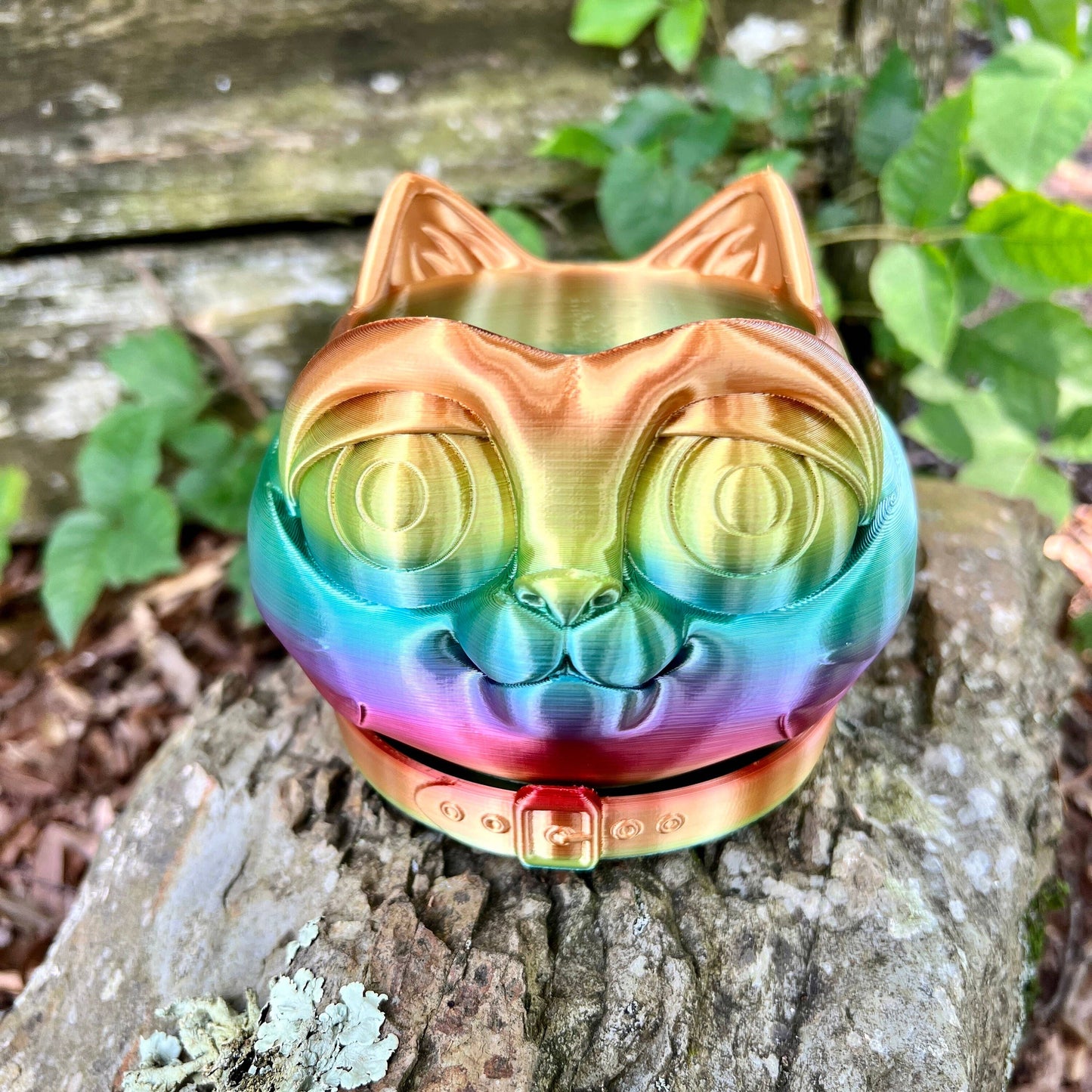 Cute Kitty Cat Planter Pot & Drainage