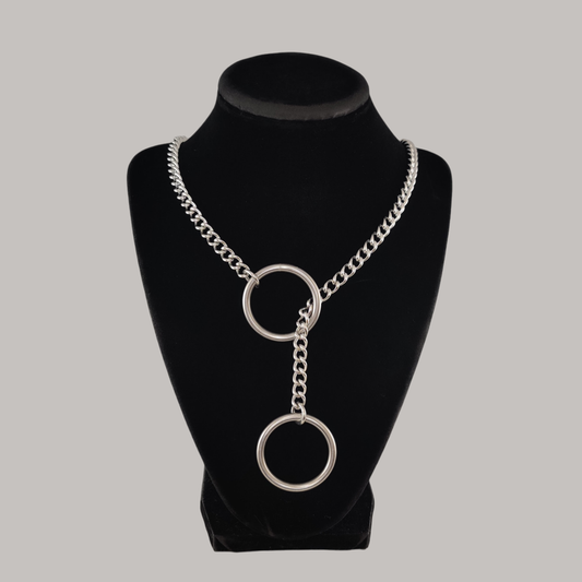 Stainless steel choker necklaces