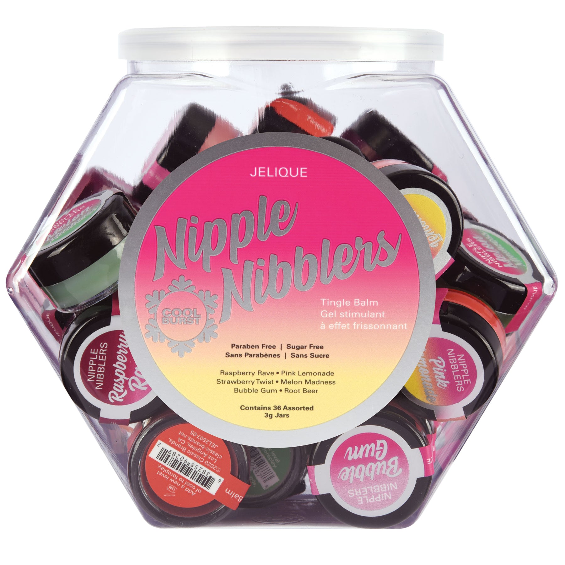 Nibble Reminder Nipple Nibblers Tingle Balm 3gm Jars Assorted Flavors – Love After ...