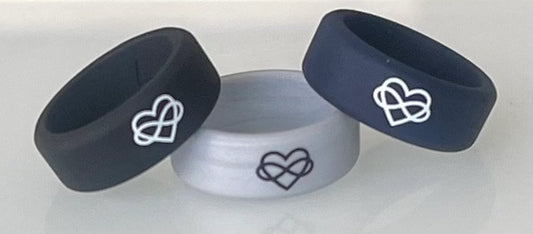 Polyamory Symbol Silicone Ring