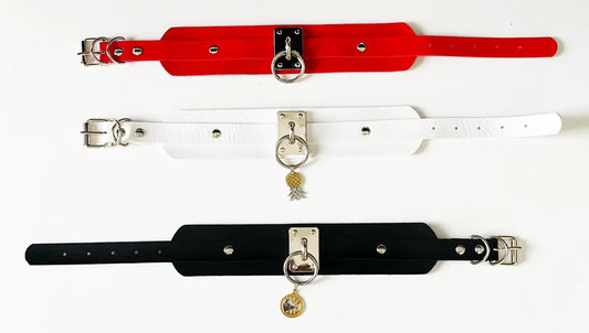 Choker Necklace Lifestyle Charm, Fetish, BDSM, Swinger, Hotwife Jewelry