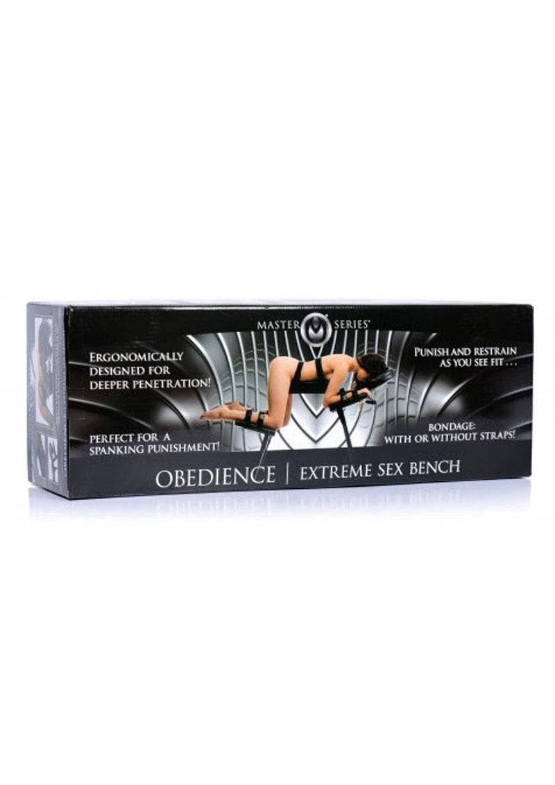 Master Series Ultimate Obedience Chair with Sex Machine