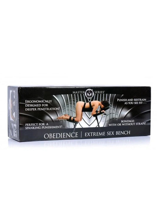 Master Series Ultimate Obedience Chair with Sex Machine